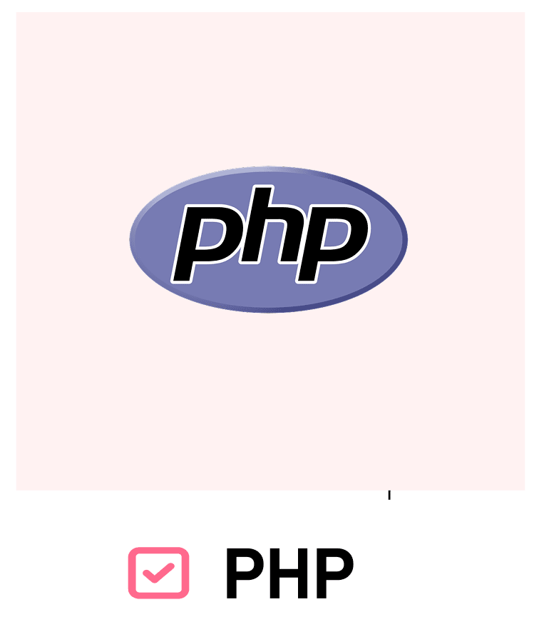 PHP full-stack development logo by Nordicdigisolutions
