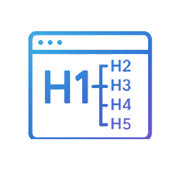Proper heading structure (H1–H6) setup by Nordicdigisolutions for SEO best practices