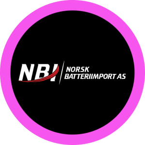 NORSK Batteriimport AS client logo displayed on Nordicdigisolutions website